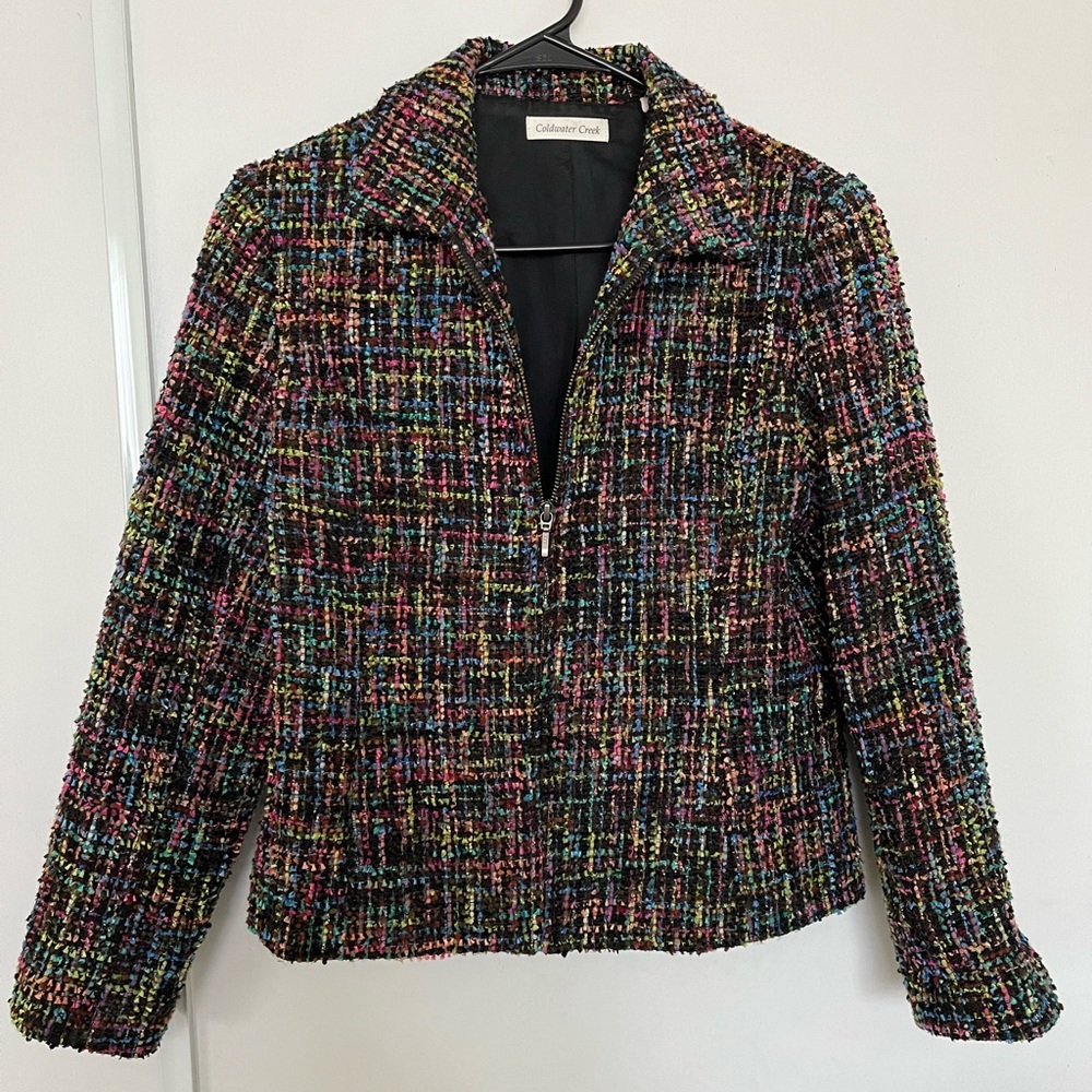 Coldwater Creek Ribbon Jacket